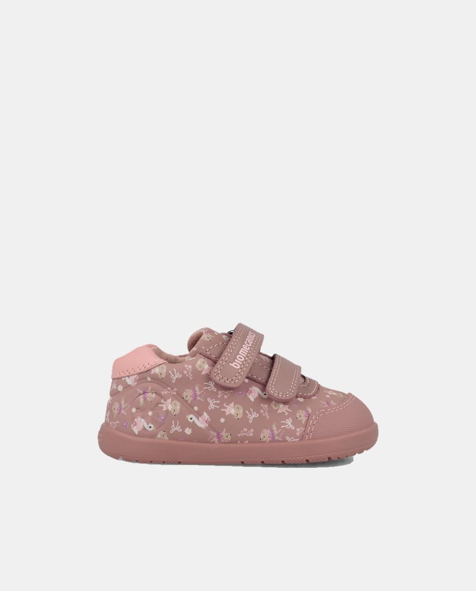 Imagem 0 de Sapatilhas Barefoot para Primeiros Passos com Estampados e Biqueira Redonda.