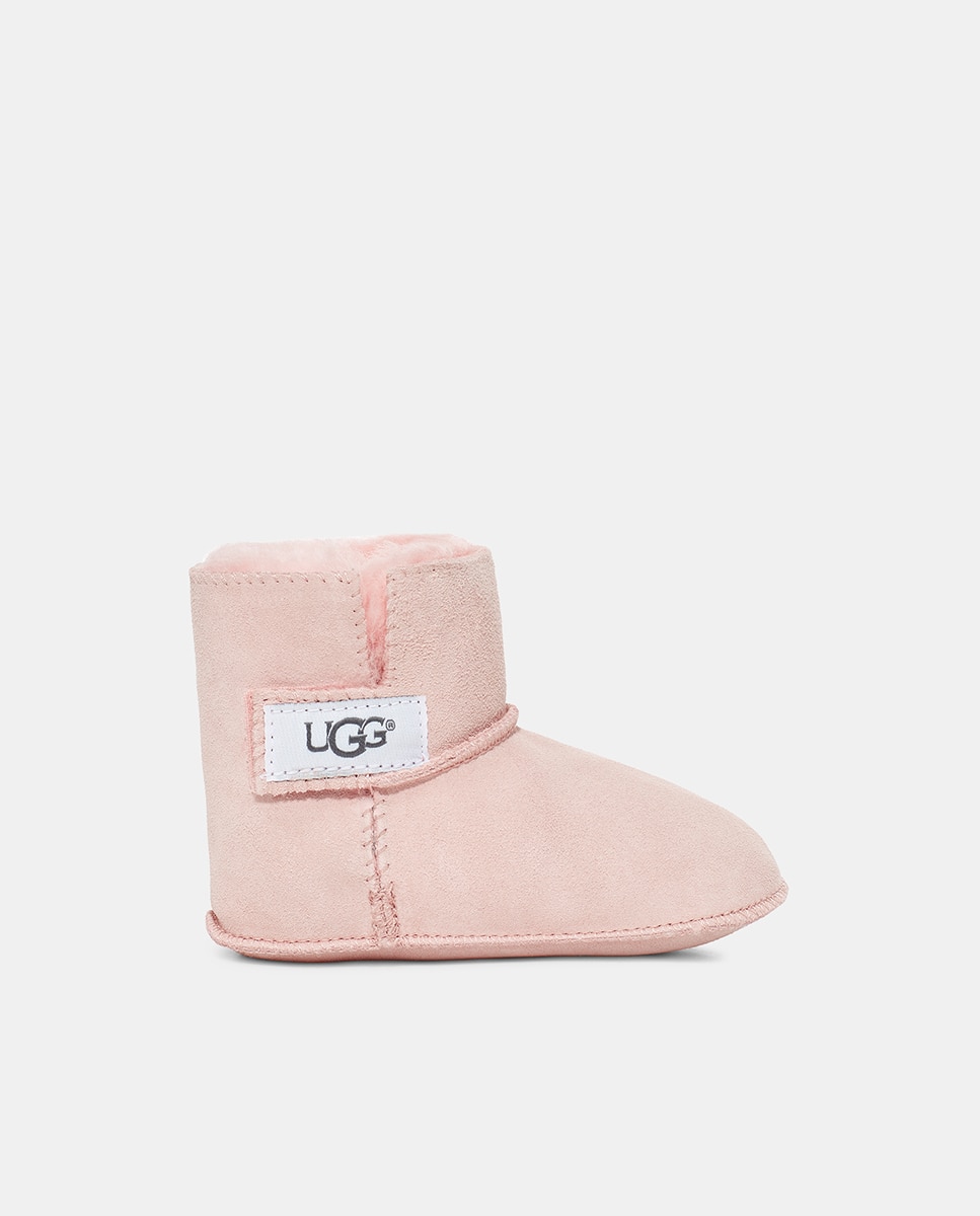 Botas Erin de Bebé com Fecho Aderente e Forro Interior de Lã UGG Rosa-1
