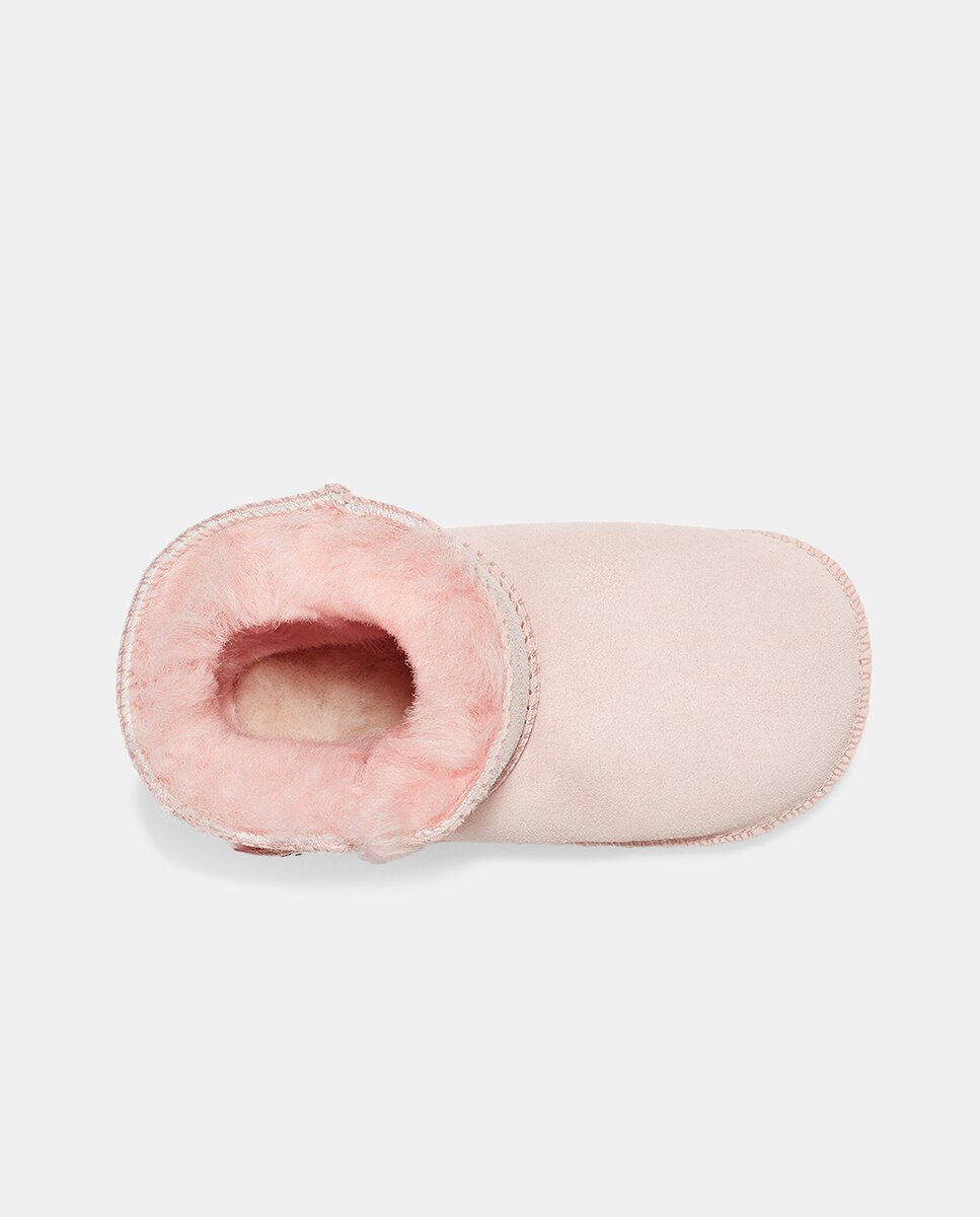 Botas Erin de Bebé com Fecho Aderente e Forro Interior de Lã UGG Rosa-2
