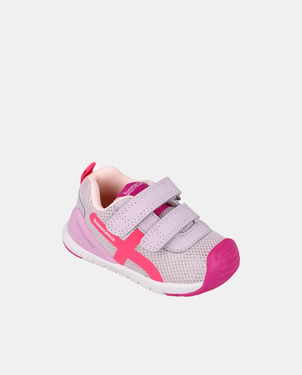 Deportivo de niño para primeros pasos con puntera reforzada. - Biomecanics - Morado Morado-4