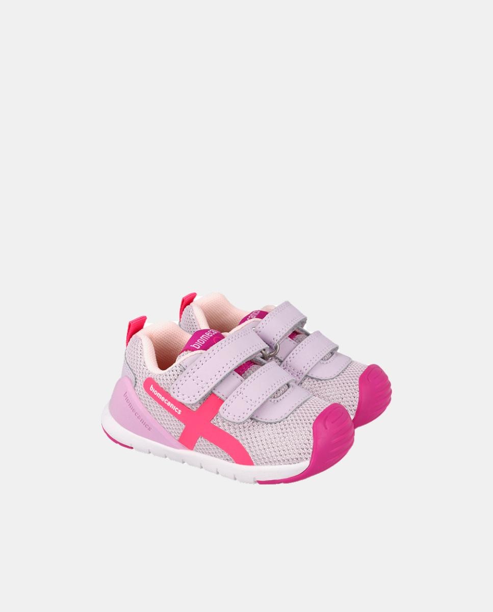 Deportivo de niño para primeros pasos con puntera reforzada. - Biomecanics - Morado Morado-5