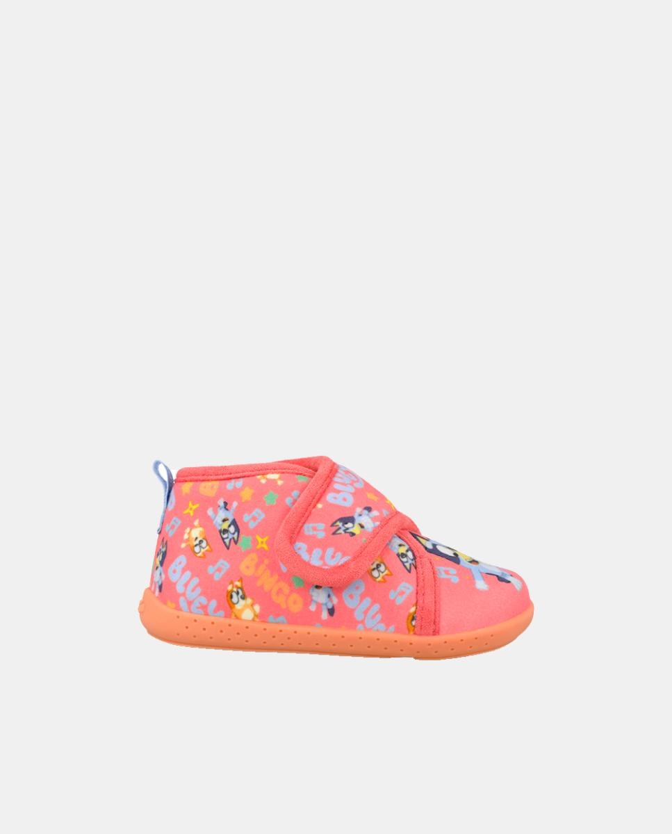 Imagem 0 de Pantufas barefoot Bluey  com fecho de velcro.