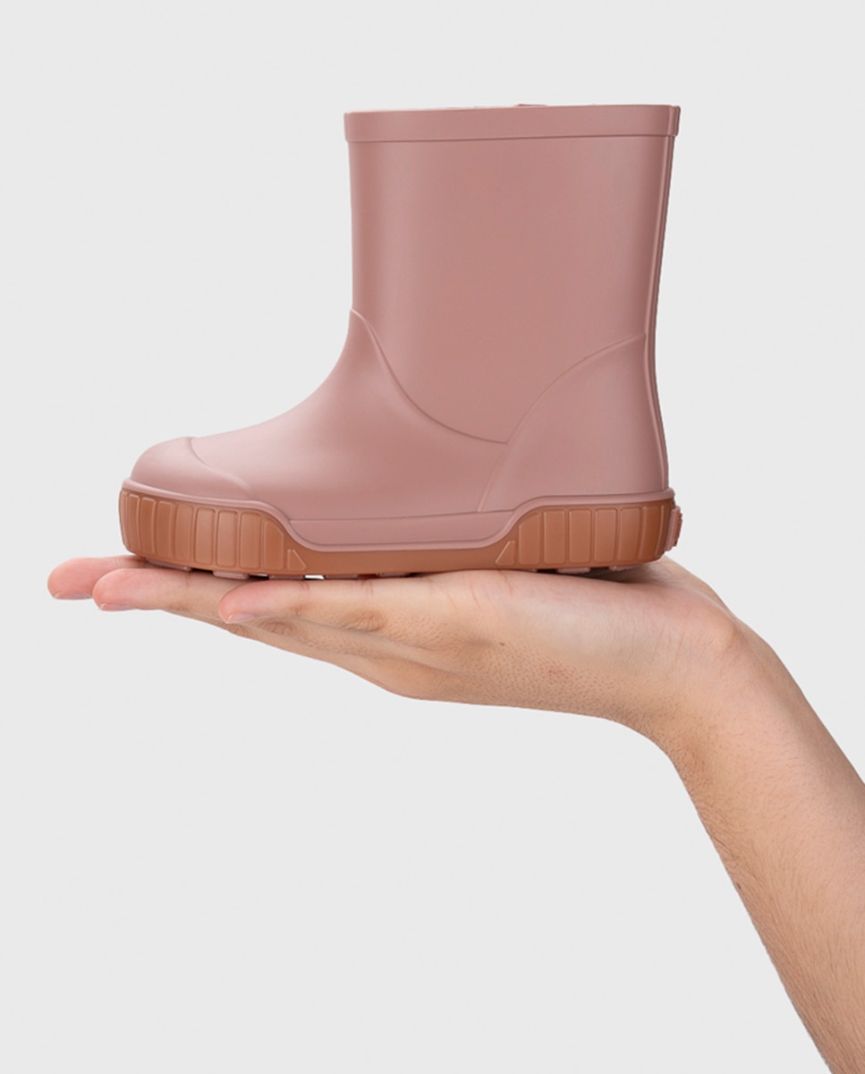 Zapatilla de estar por casa para niños y niñas con detalle de unicornio, de concepto barefoot medium. - Igor - Rosa claro Rosa claro-7