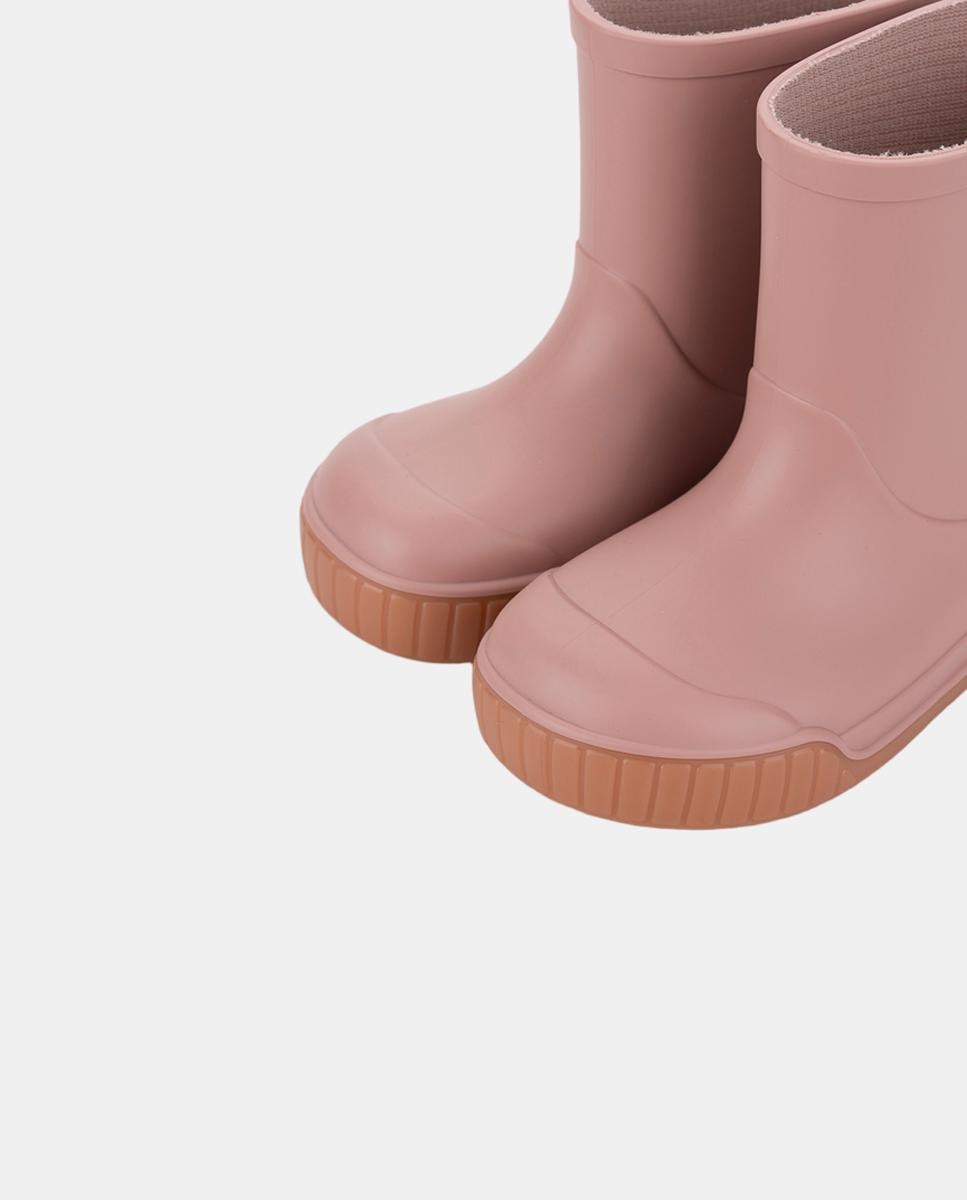 Zapatilla de estar por casa para niños y niñas con detalle de unicornio, de concepto barefoot medium. - Igor - Rosa claro Rosa claro-8