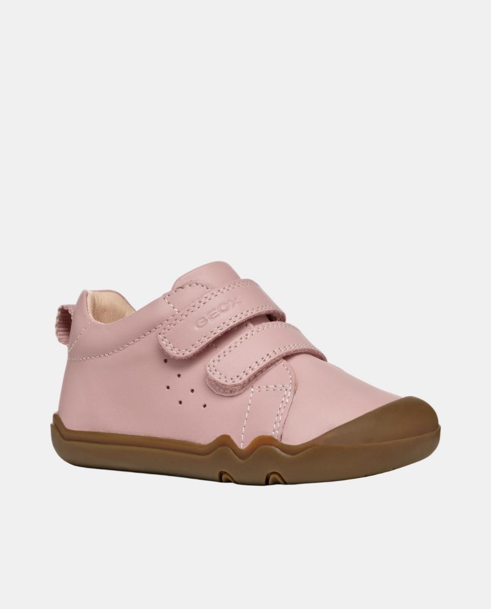 Sapatilhas Transpiráveis Low Cut de Bebé Rosa-8