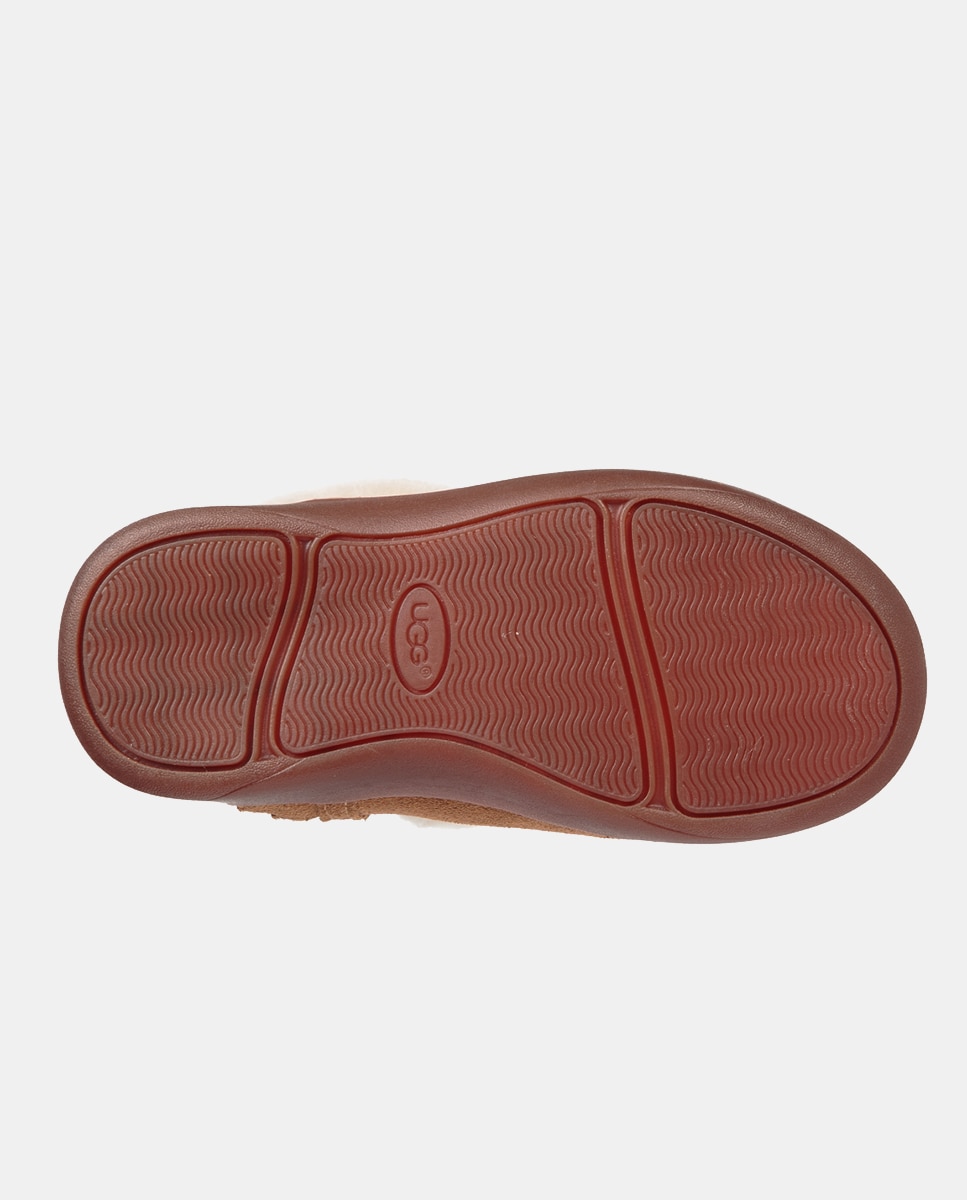 Botas Jorie II de Bebé com Fecho de Correr e Cano de Pelo UGG Castanho-4