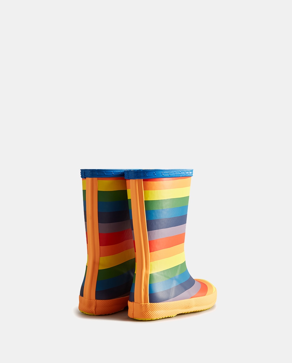 Botas Kids First Rainbow de Bebé Hunter Multicolor-3