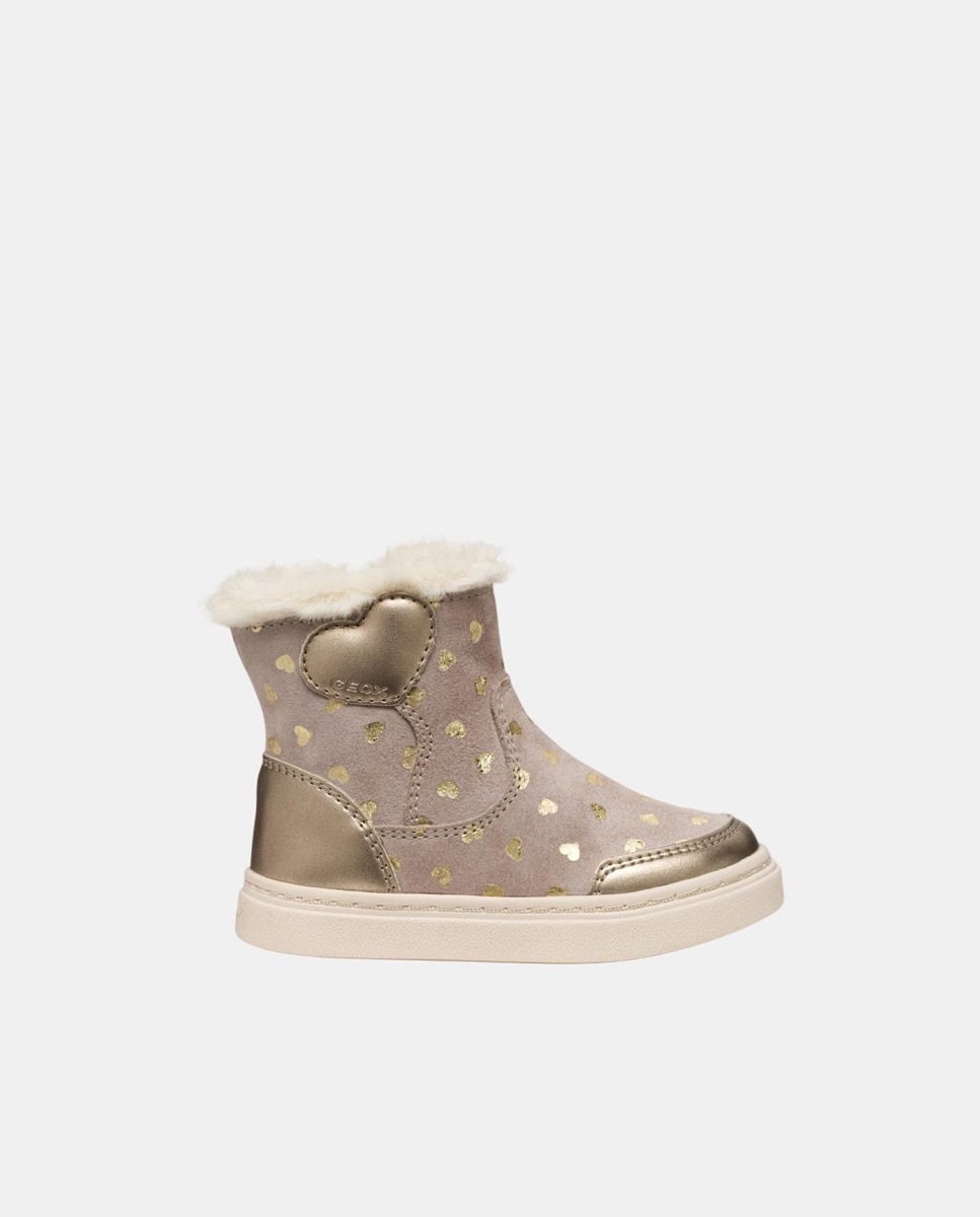 Botin transpirable informal y ligero para bebe niña - Geox - Natural Natural-1
