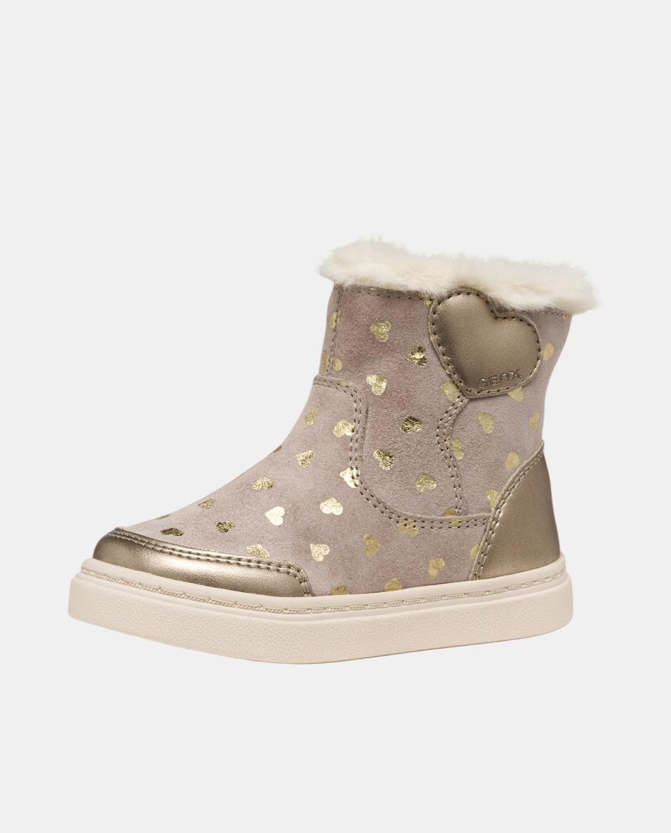 Botin transpirable informal y ligero para bebe niña - Geox - Natural Natural-3