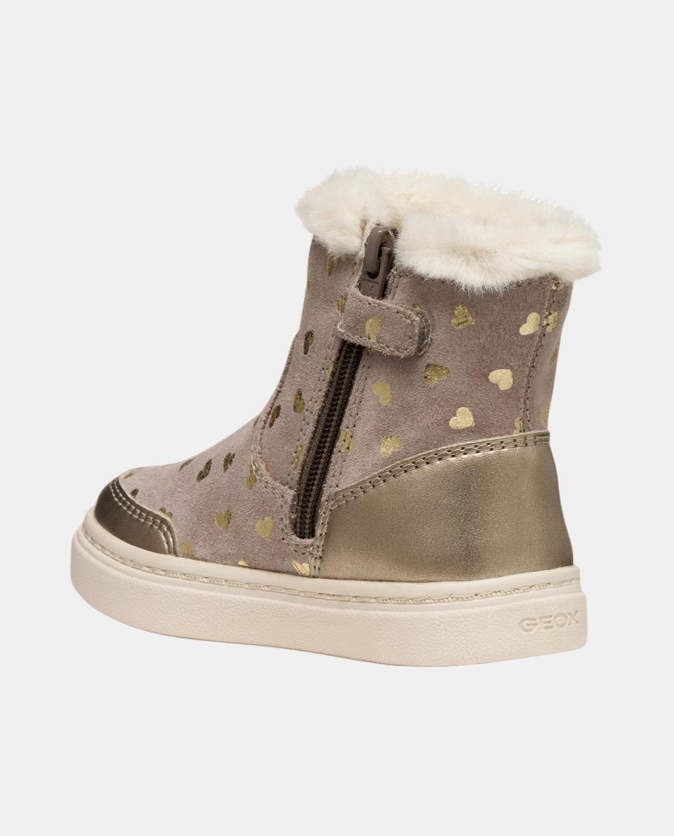 Botin transpirable informal y ligero para bebe niña - Geox - Natural Natural-7