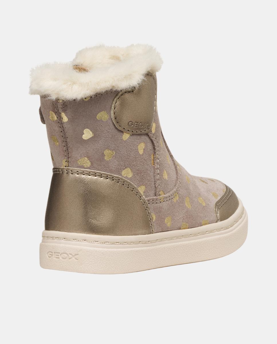 Botin transpirable informal y ligero para bebe niña - Geox - Natural Natural-8