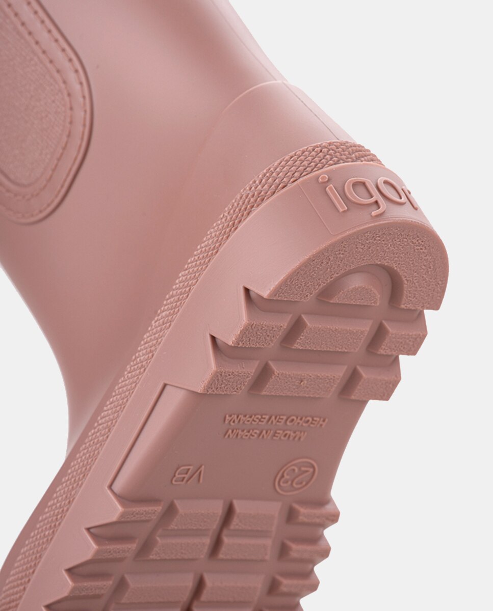 Bota de agua monocolor en acabado mate, de concepto barefoot - Igor - Rosa chicle Rosa chicle-2
