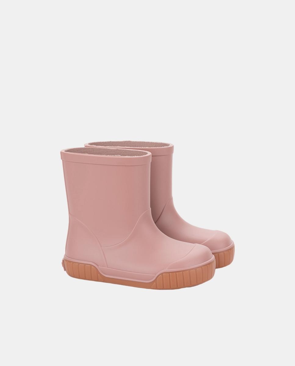 Bota de agua bicolor con el piso en color caramelo y acabado mate, diseñado en concepto barefoot medium. - Igor - Rosa Nude Rosa Nude-2