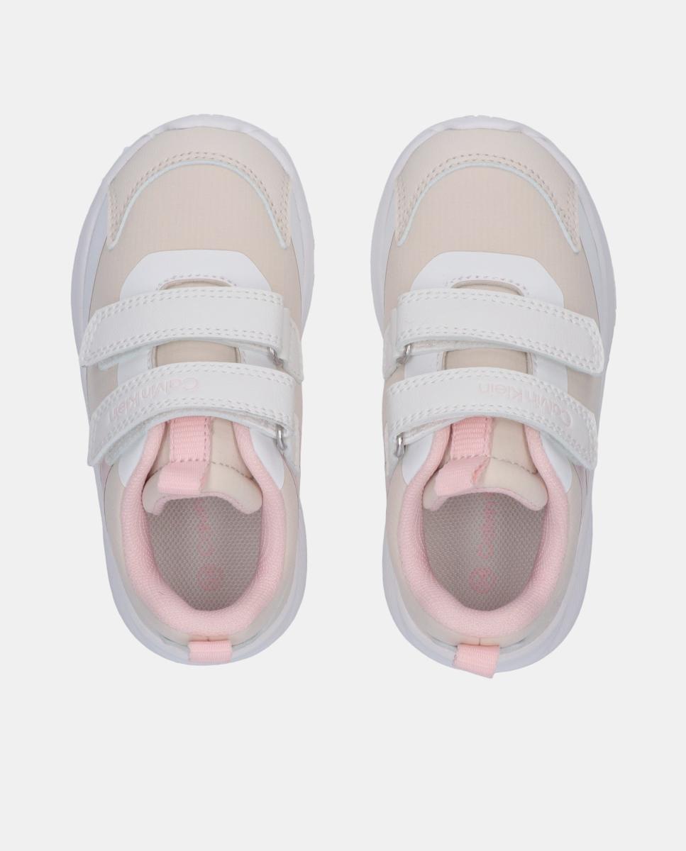 Sapatilhas Tipo Running Bege/Nude-5