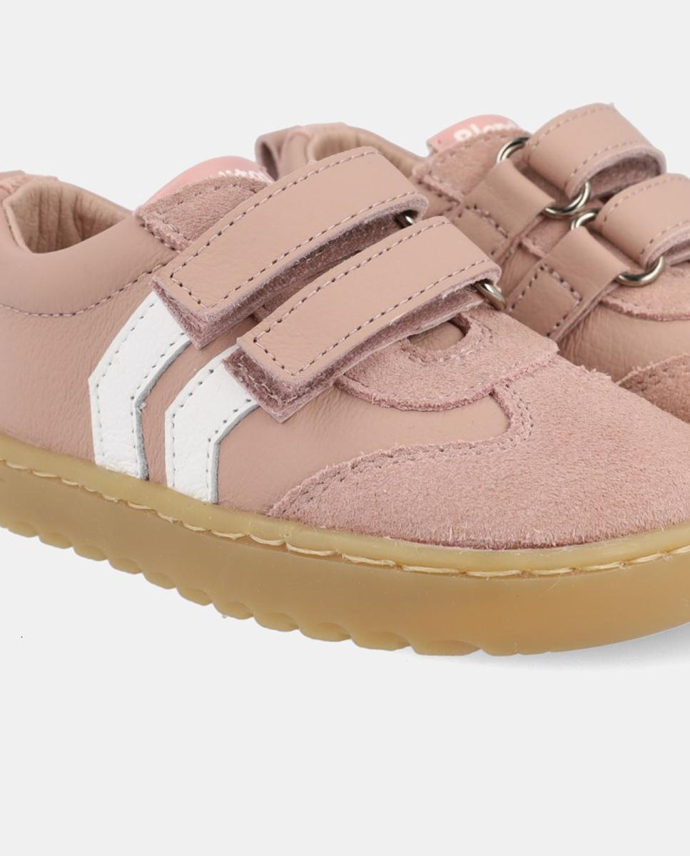 Sapatilhas de Bebé Barefoot com Velcro Blanditos Rosa-4