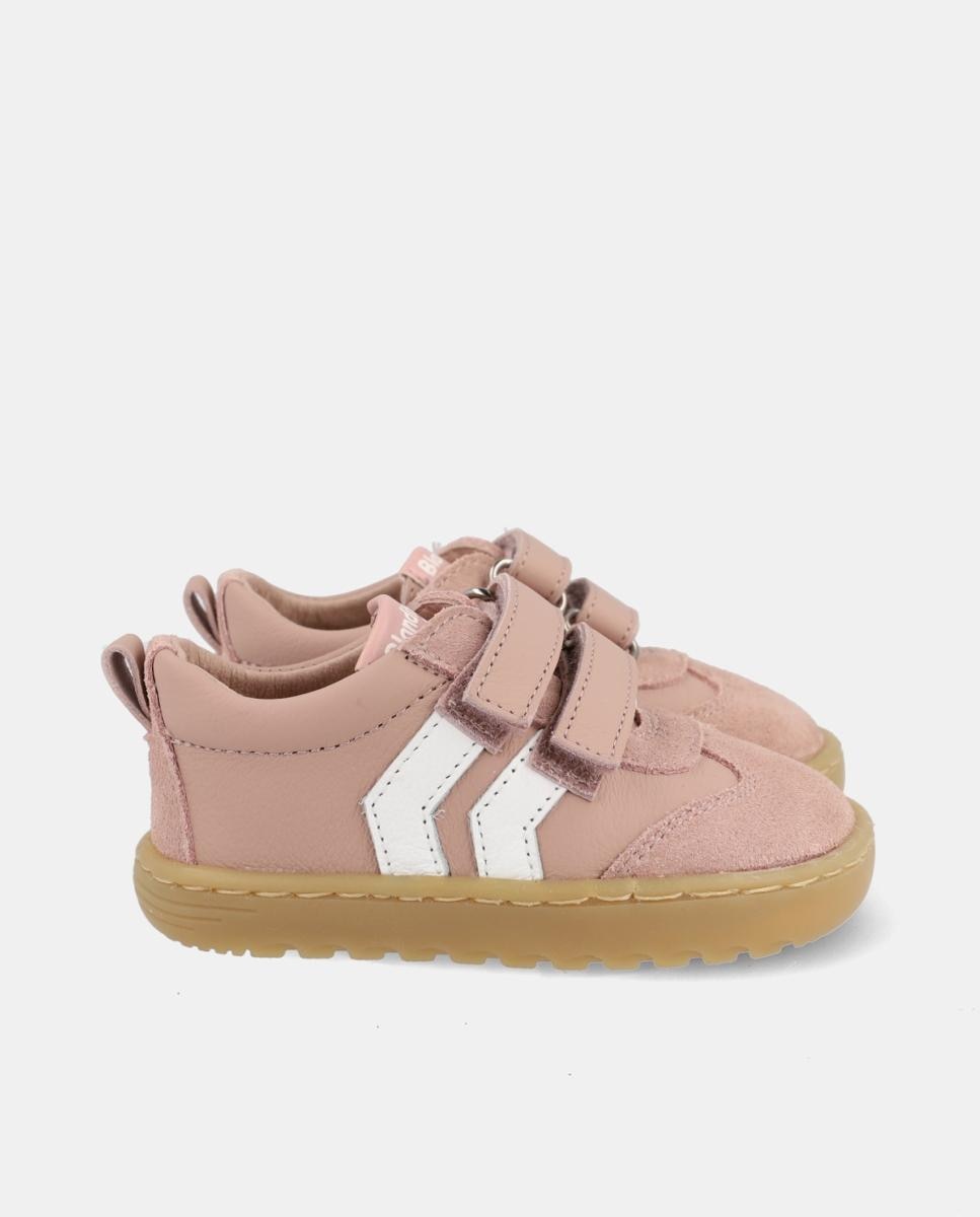 Sapatilhas de Bebé Barefoot com Velcro Blanditos Rosa-5
