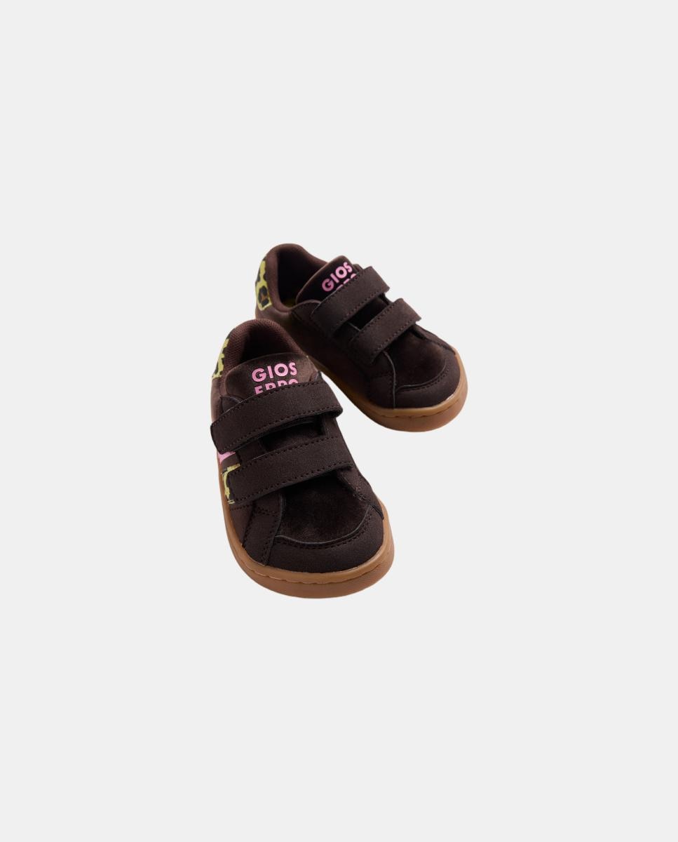 Sapatilhas Gioseppo Barefoot com Animal Print Castanho-chocolate-3