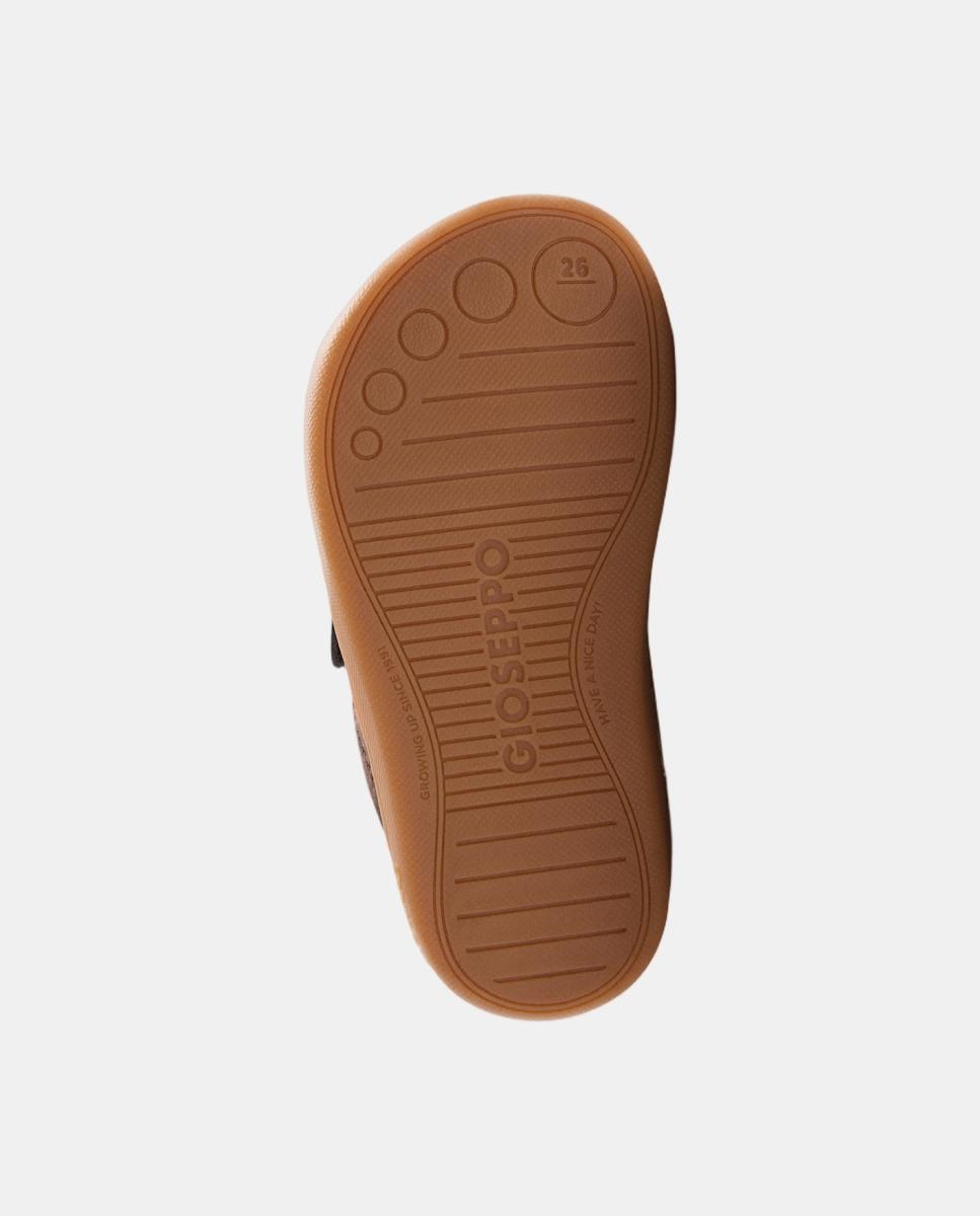 Sapatilhas Gioseppo Barefoot com Animal Print Castanho-chocolate-4
