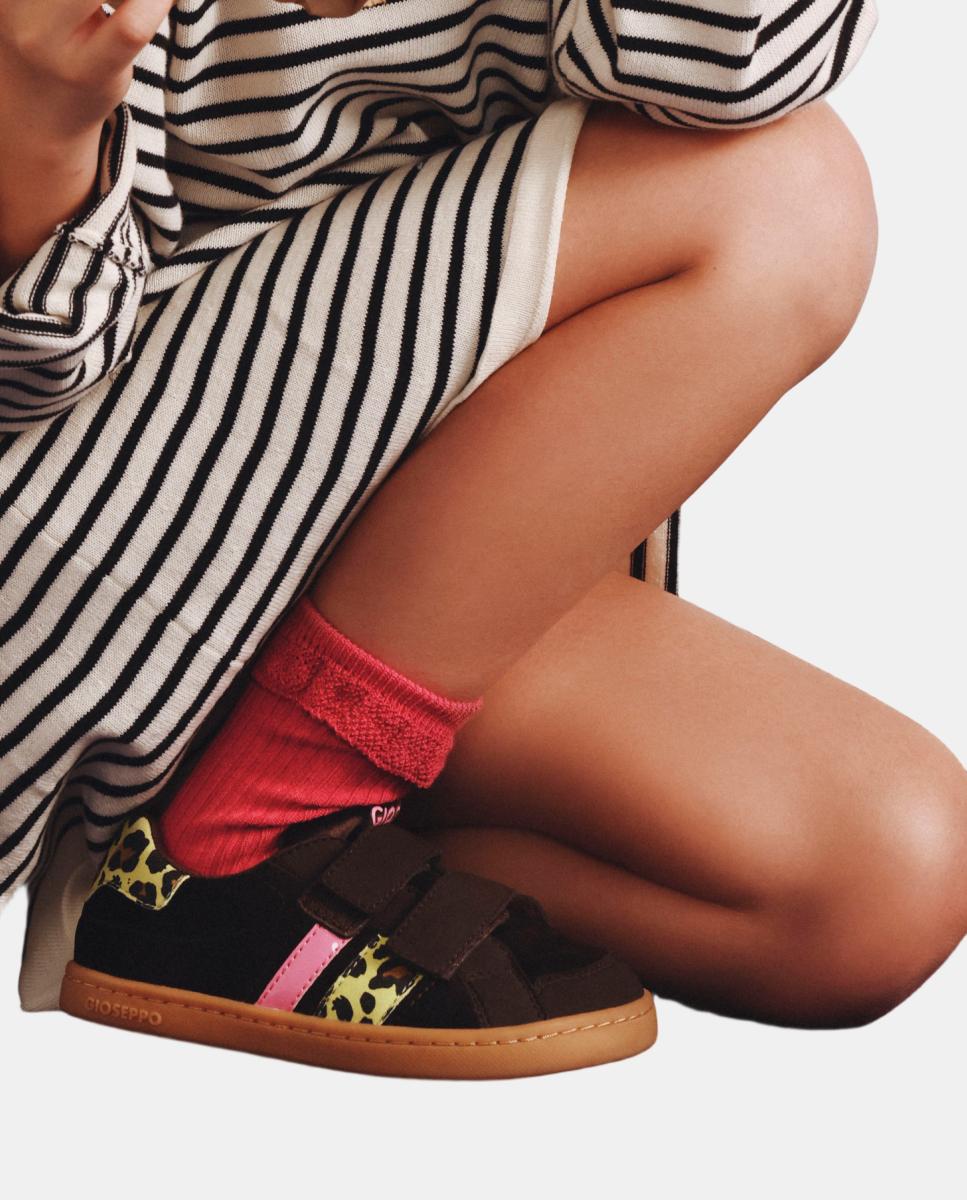 Sapatilhas Gioseppo Barefoot com Animal Print Castanho-chocolate-6