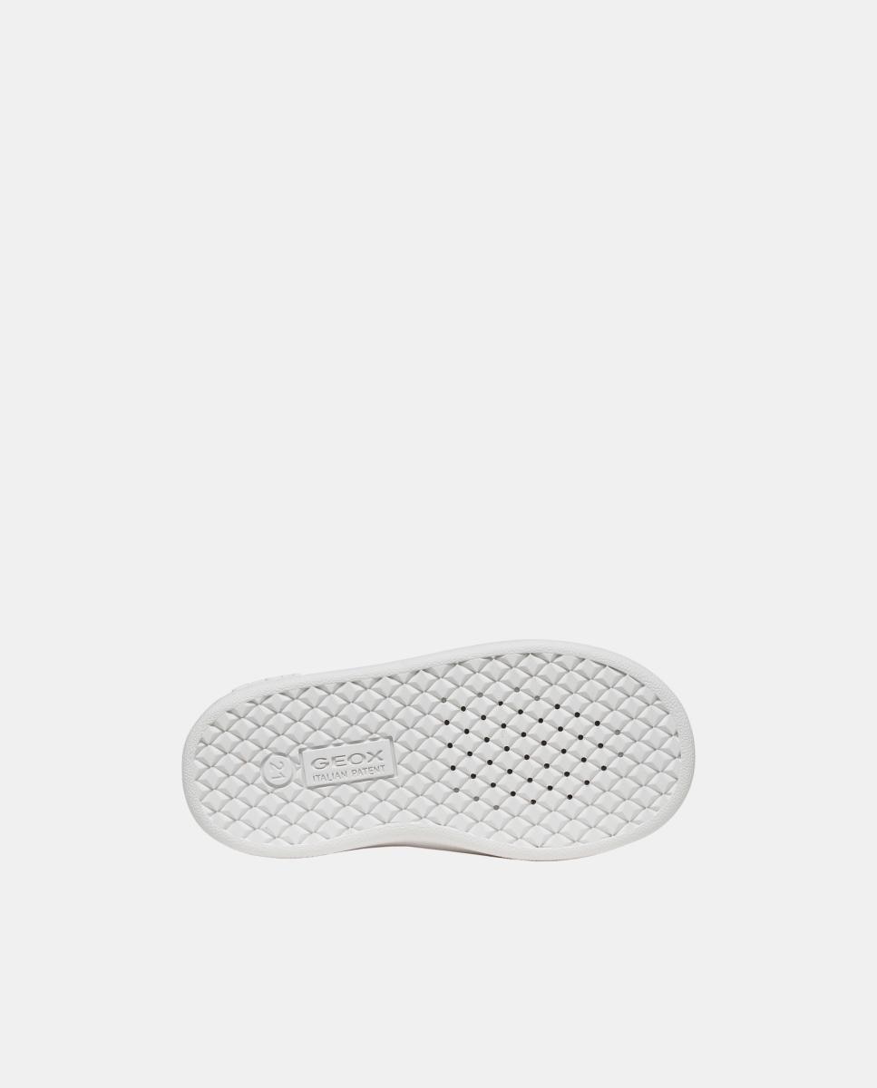 Botins desportivos com aplique de unicórnio Geox Branco-6