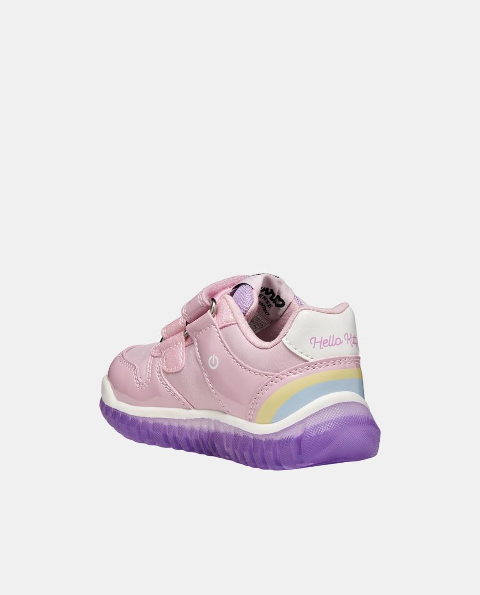 Botins desportivos da linha Hello Kitty Geox Rosa-claro-2