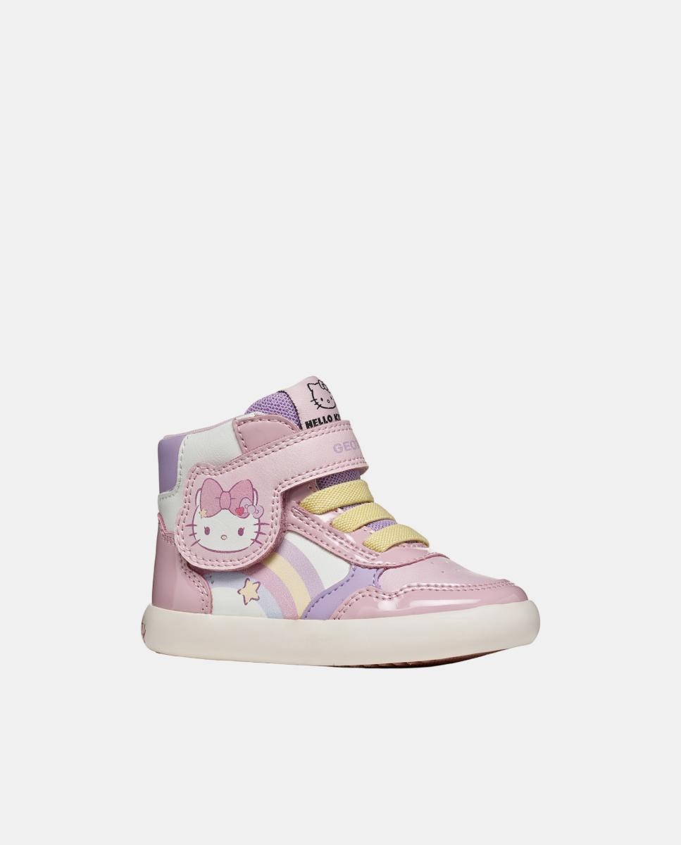 Botins desportivos da linha Hello Kitty Geox Multicolor-2