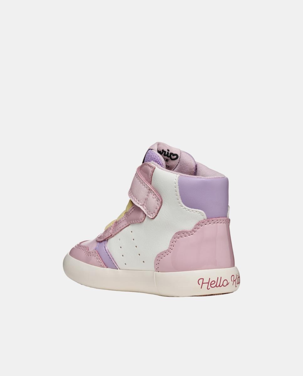 Botins desportivos da linha Hello Kitty Geox Multicolor-3