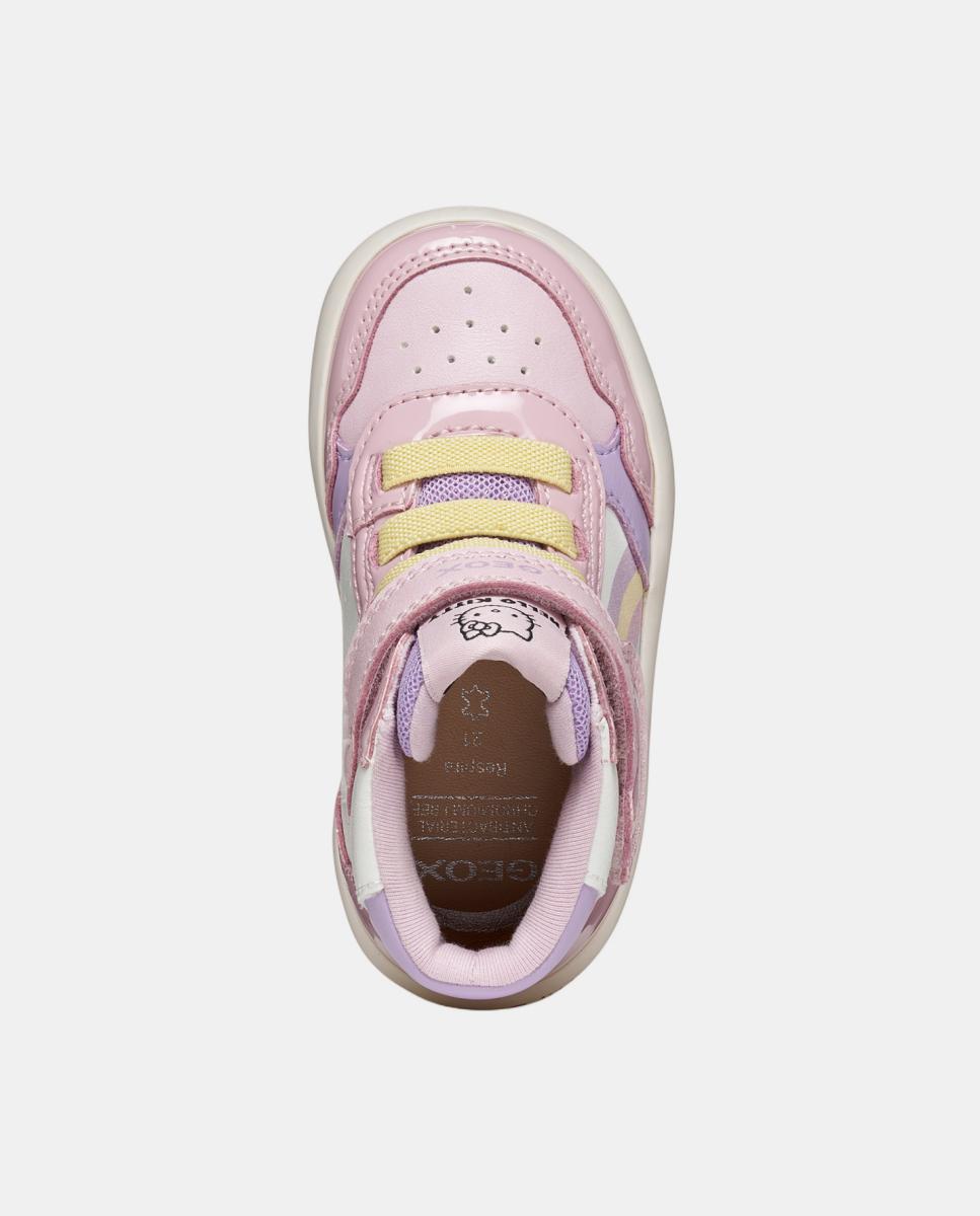 Botins desportivos da linha Hello Kitty Geox Multicolor-5