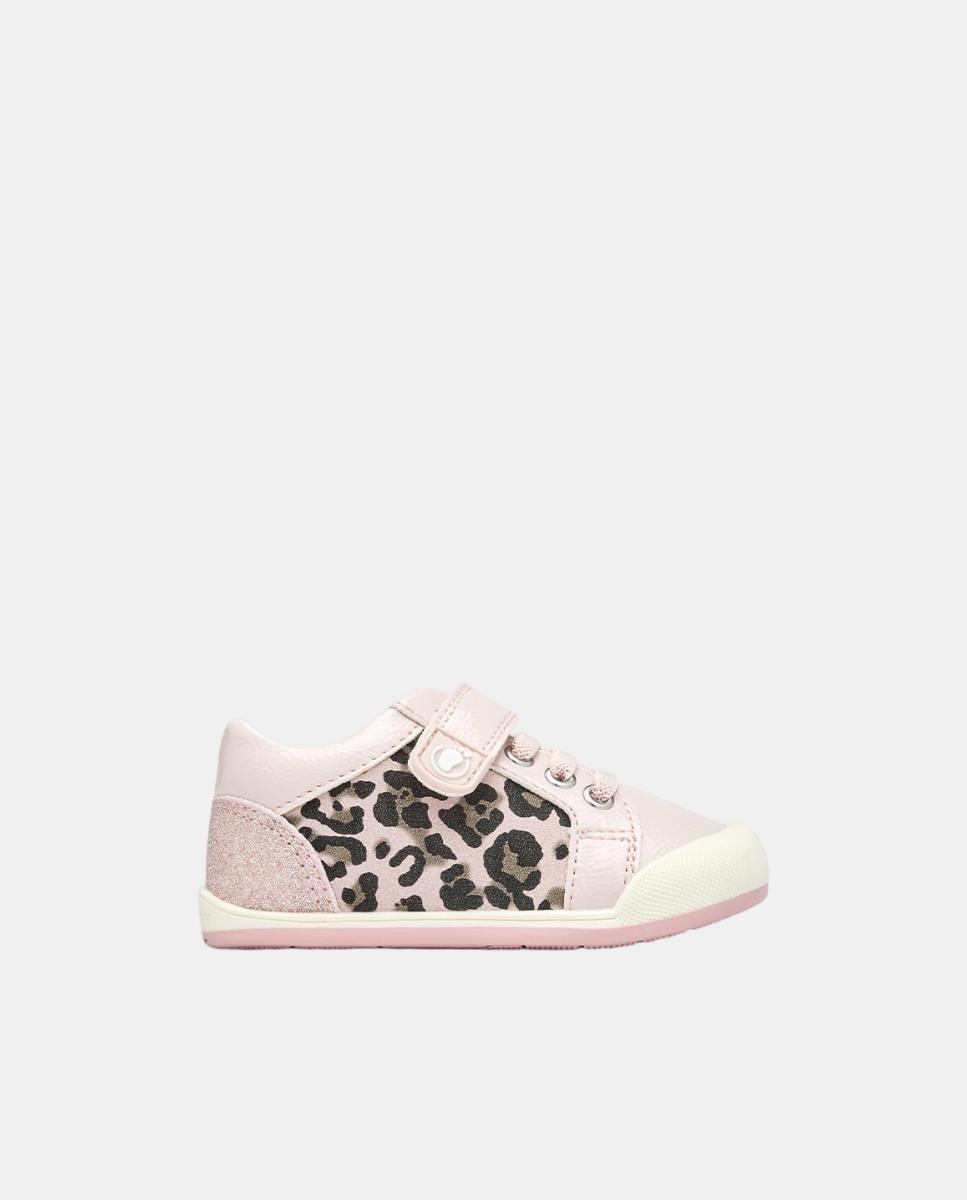Imagem 0 de Sapatilhas Barefoot leopardo rosa