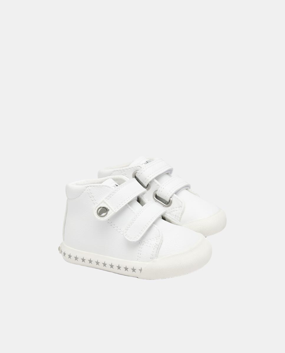 Sapatilhas Barefoot  branco TECNOBABY BY CONGUITOS Branco-marfim-4