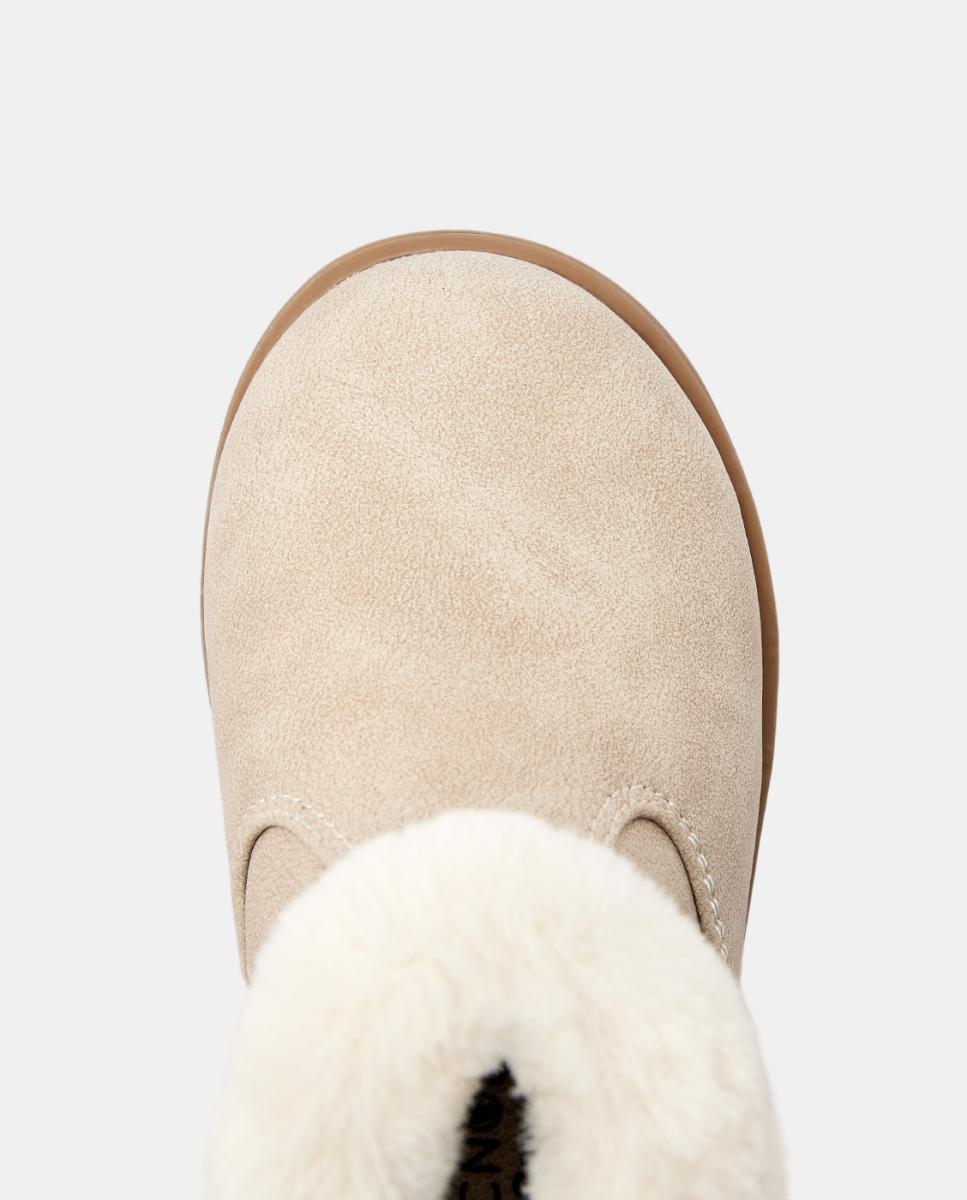 Bota Barefoot coração beig Bege-3