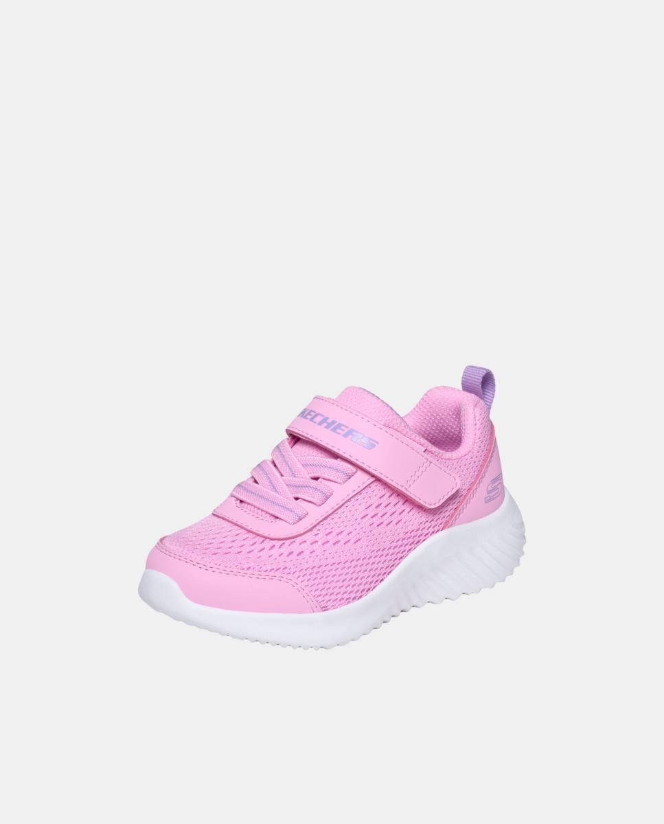 Sapatilhas BTS com Ajuste de Velcro Skechers Rosa-pálido-3