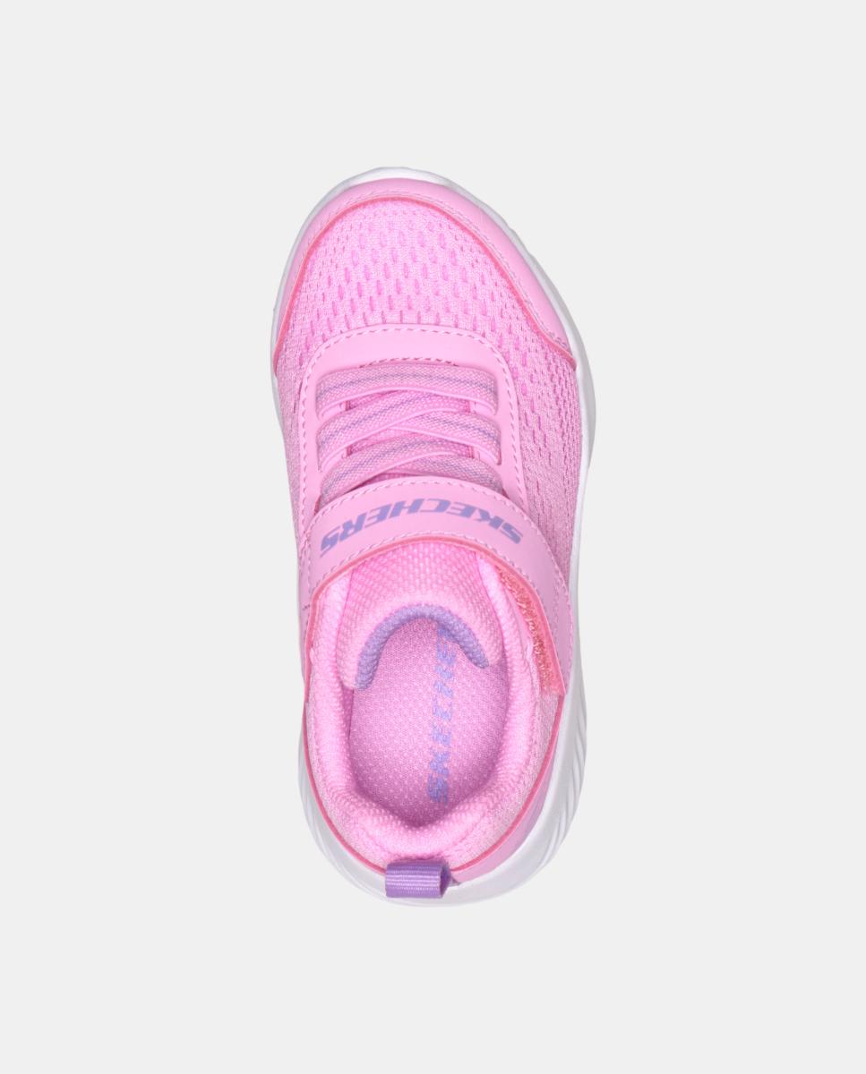 Sapatilhas BTS com Ajuste de Velcro Skechers Rosa-pálido-4