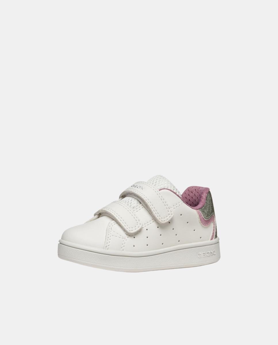 Sapatilhas Low-Cut de Look Feminino Geox Branco-2
