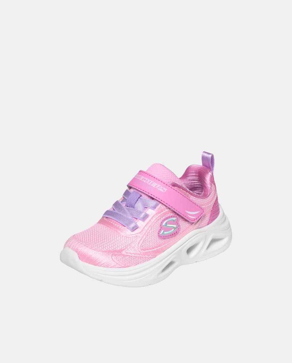Sapatilhas Desportivas de Bebé com Luzes Skechers Rosa-pastilha-3