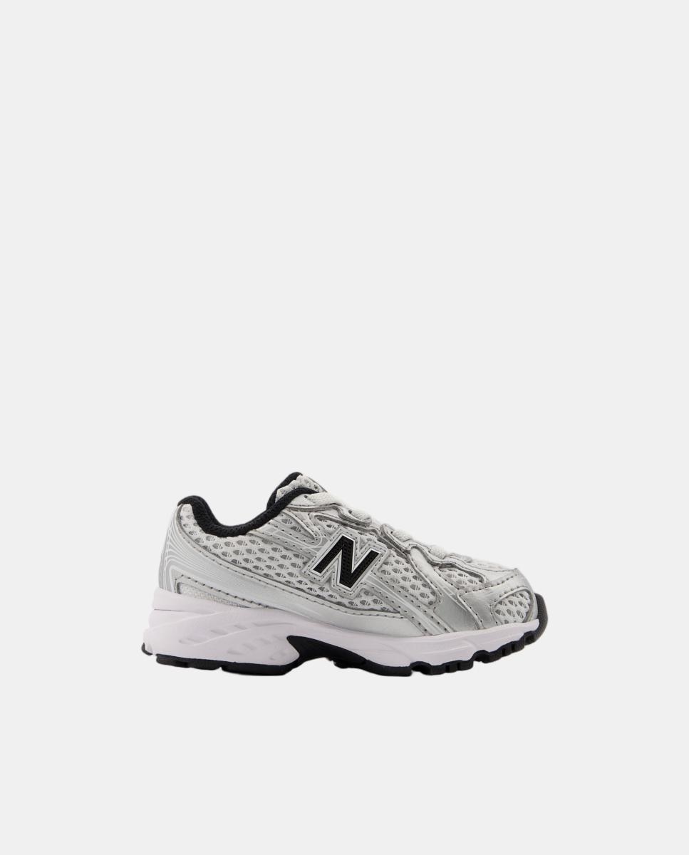 Zapatilla casual niña 740 New Balance - Gris metalizado Gris metalizado-3