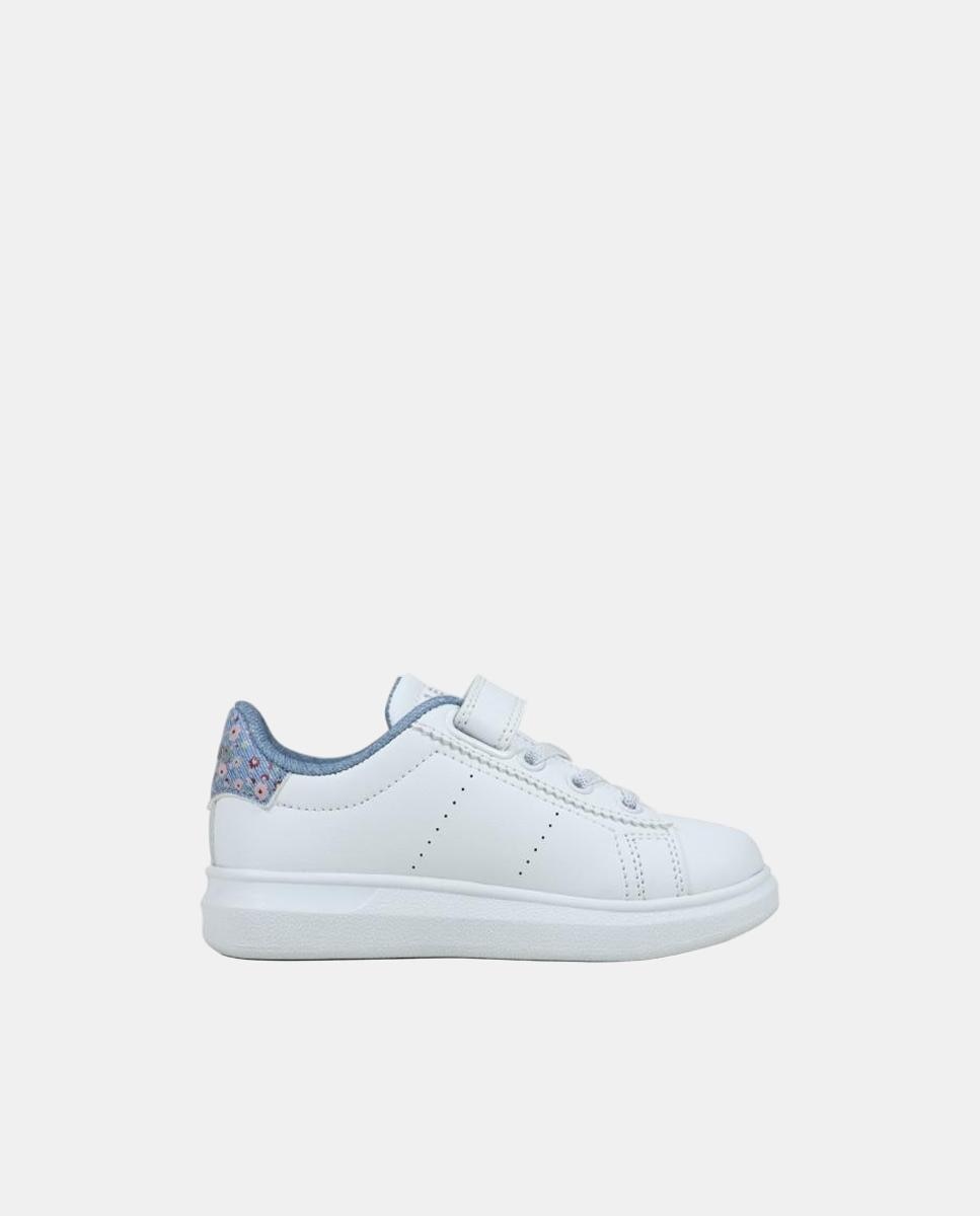 Sapatilhas baixas infantis com elástico e velcro Levi's kidswear Branco-3