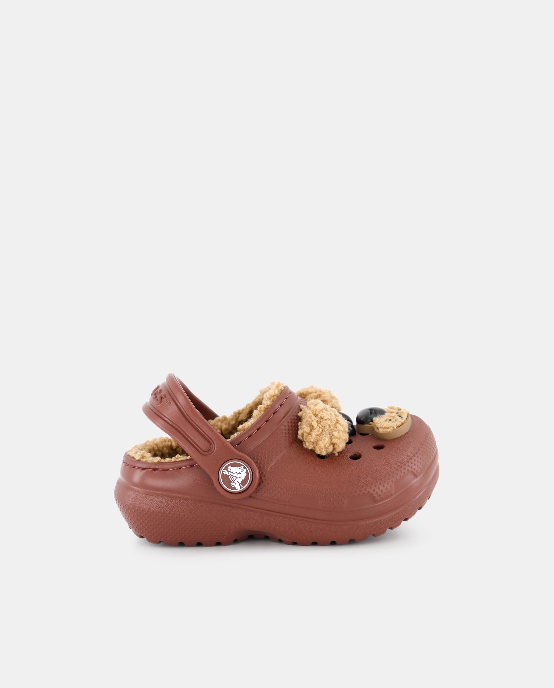 Socas de Bebé Classic Lined IAM Brown Bear Clog Castanho-chocolate-1
