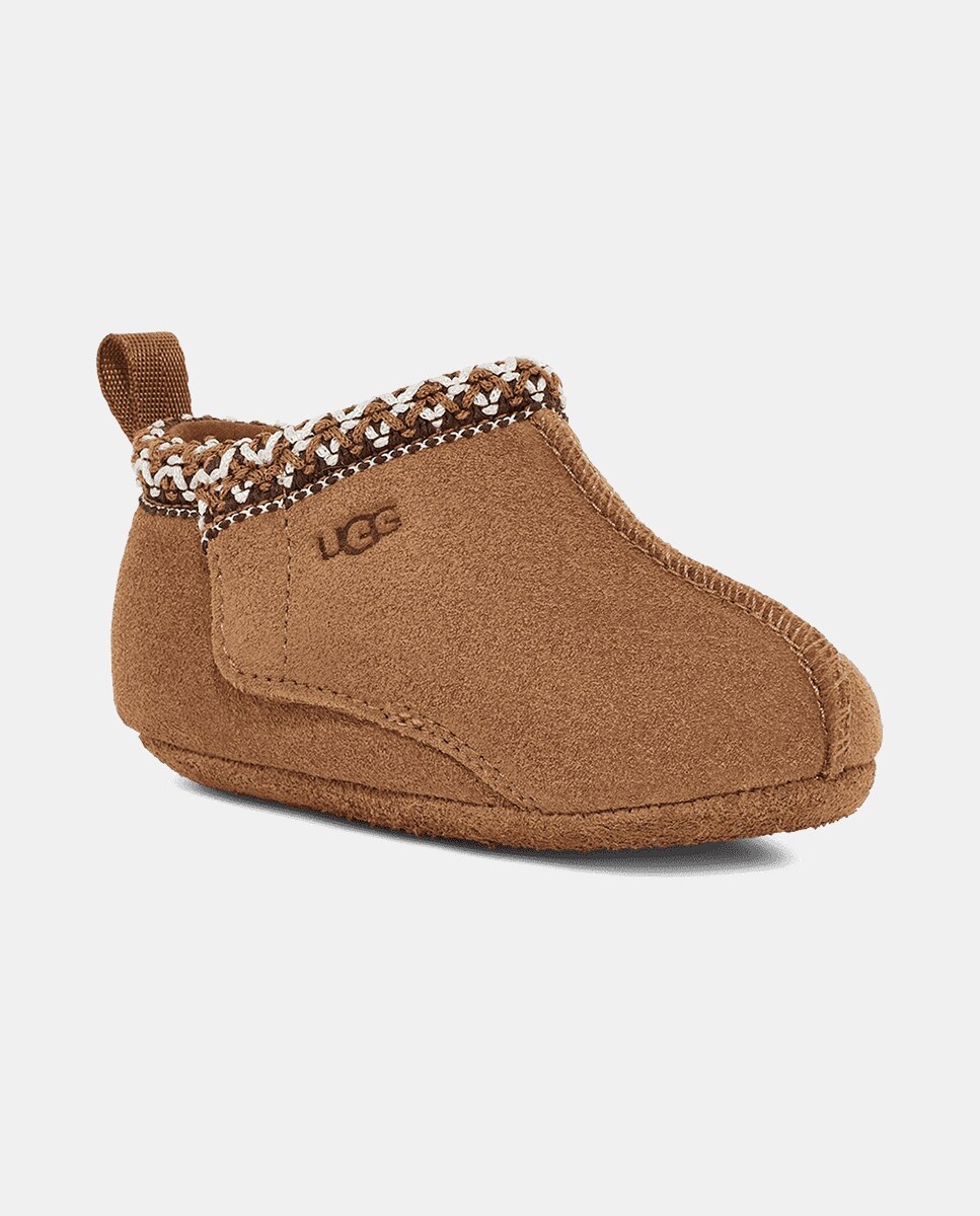 Botas de Tricot Baby Tasman de Bebé em Pele UGG Couro-2