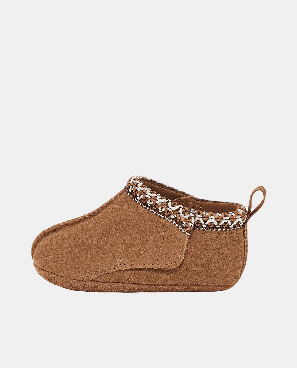 Botas de Tricot Baby Tasman de Bebé em Pele UGG Couro-3