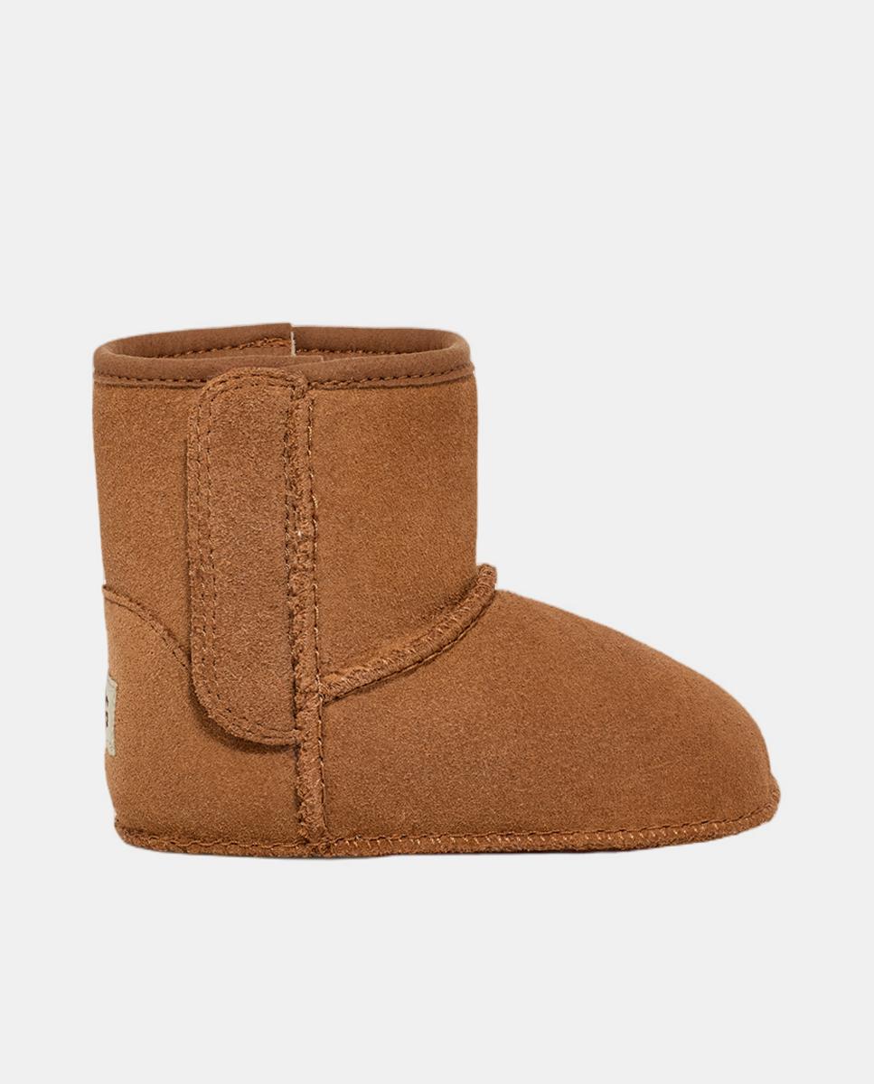 Botas de Tricot de Bebé Classic e Manta Lovey UGG Castanho-3