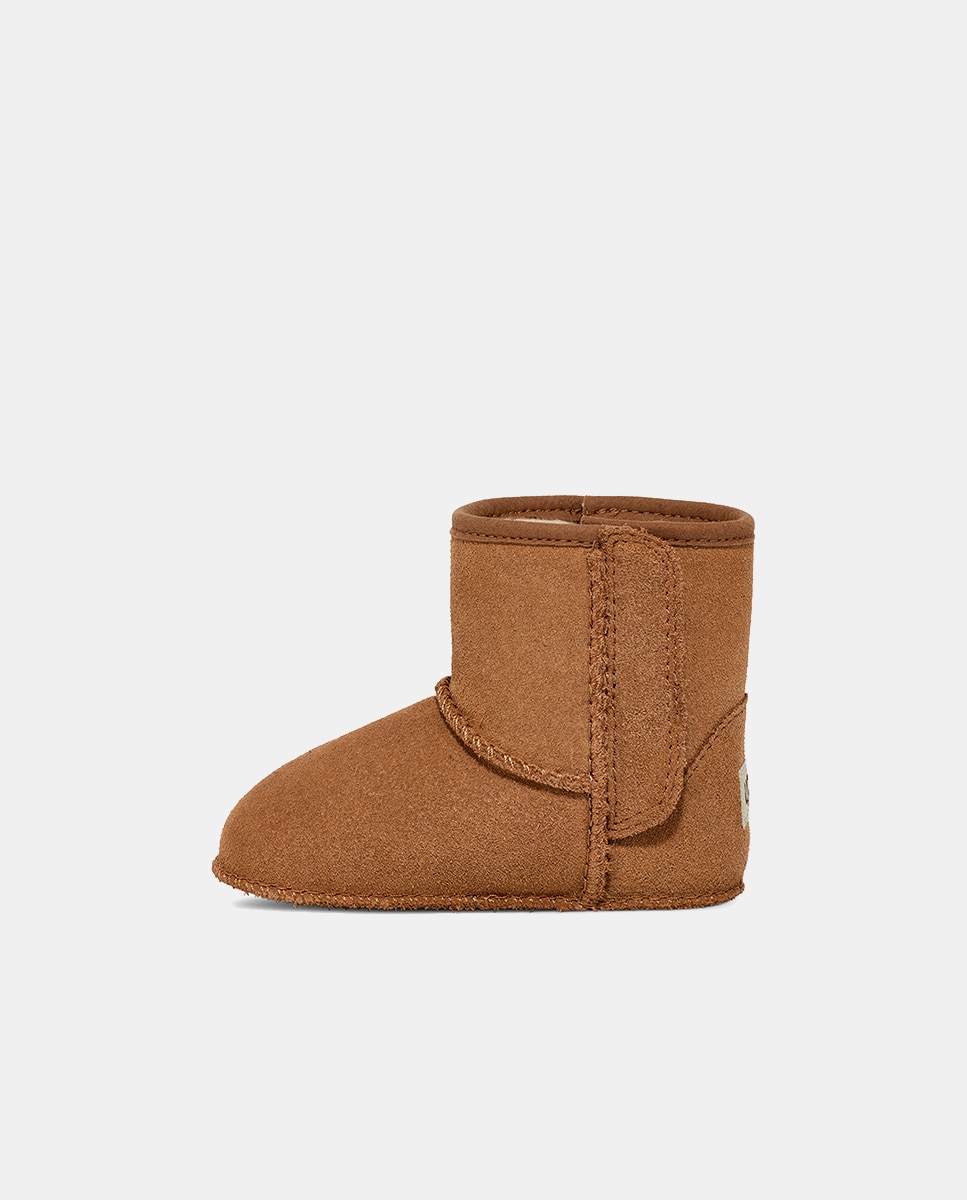 Botas de Tricot de Bebé Classic e Manta Lovey UGG Castanho-5