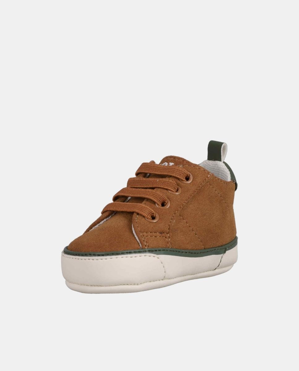 Sapatilhas Desportivas de Bebé Castanho-3