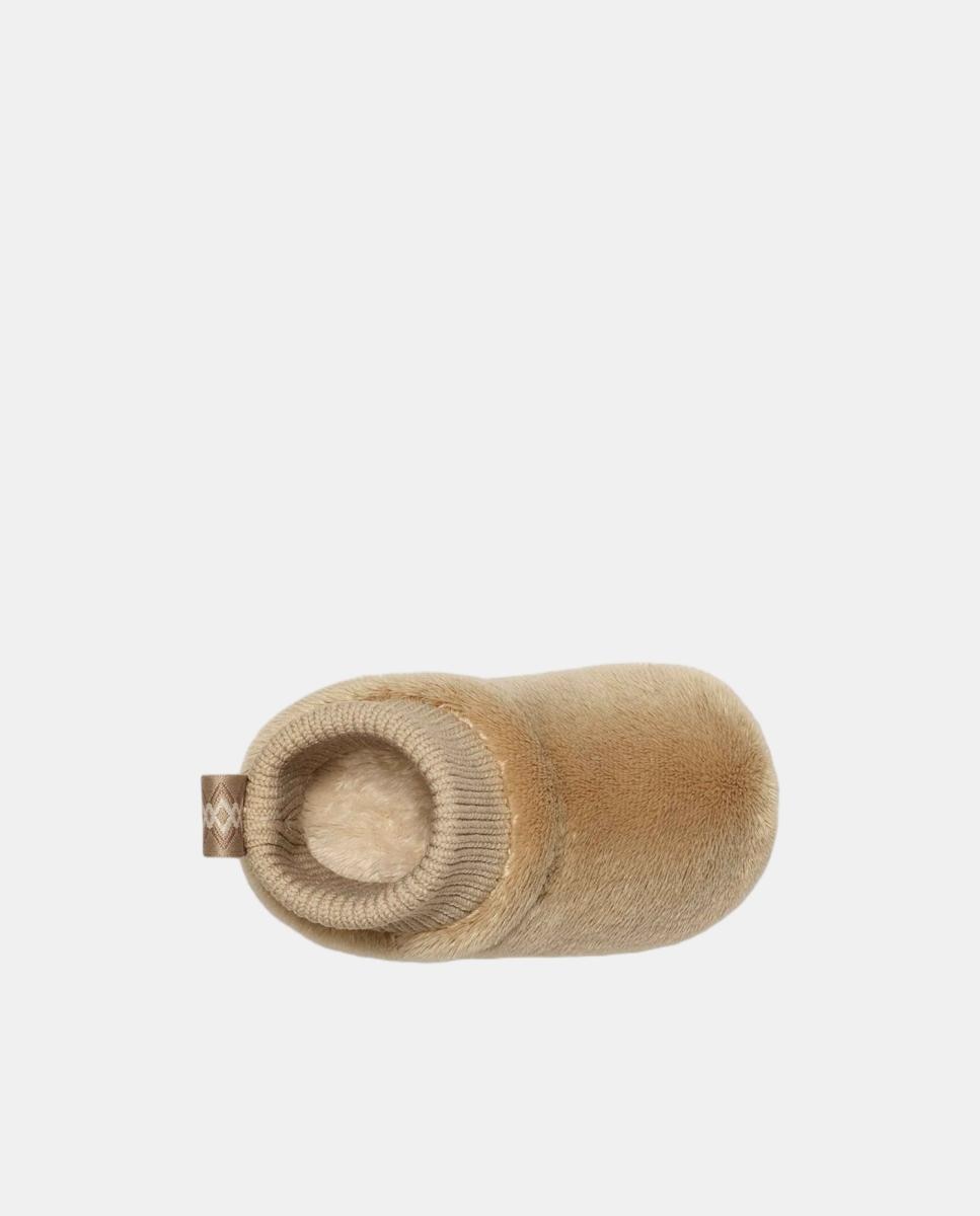 Botas de Tricot Baby Nesti Bege-5