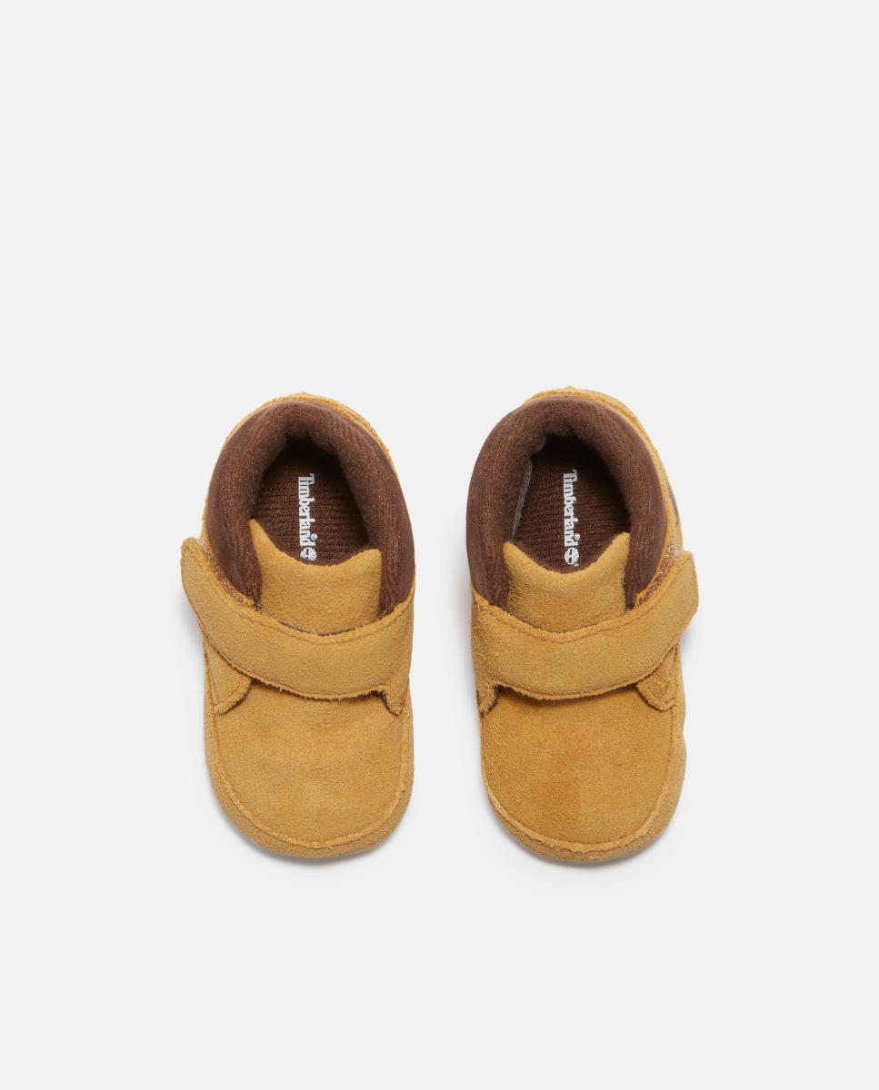 Patucos tipo botita con cierre adherente para bebé - Timberland - Mostaza Mostaza-2