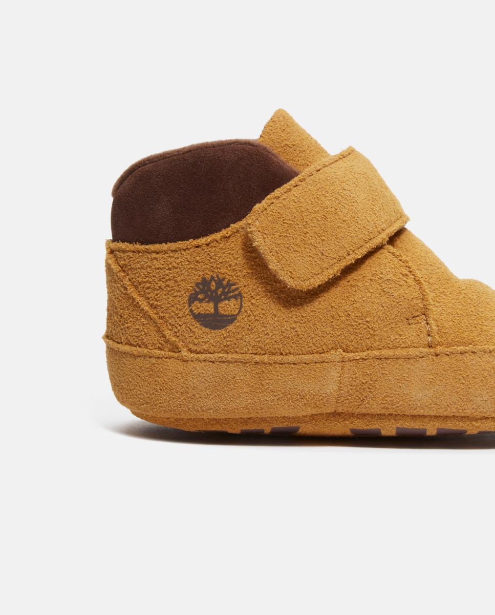 Patucos tipo botita con cierre adherente para bebé - Timberland - Mostaza Mostaza-7