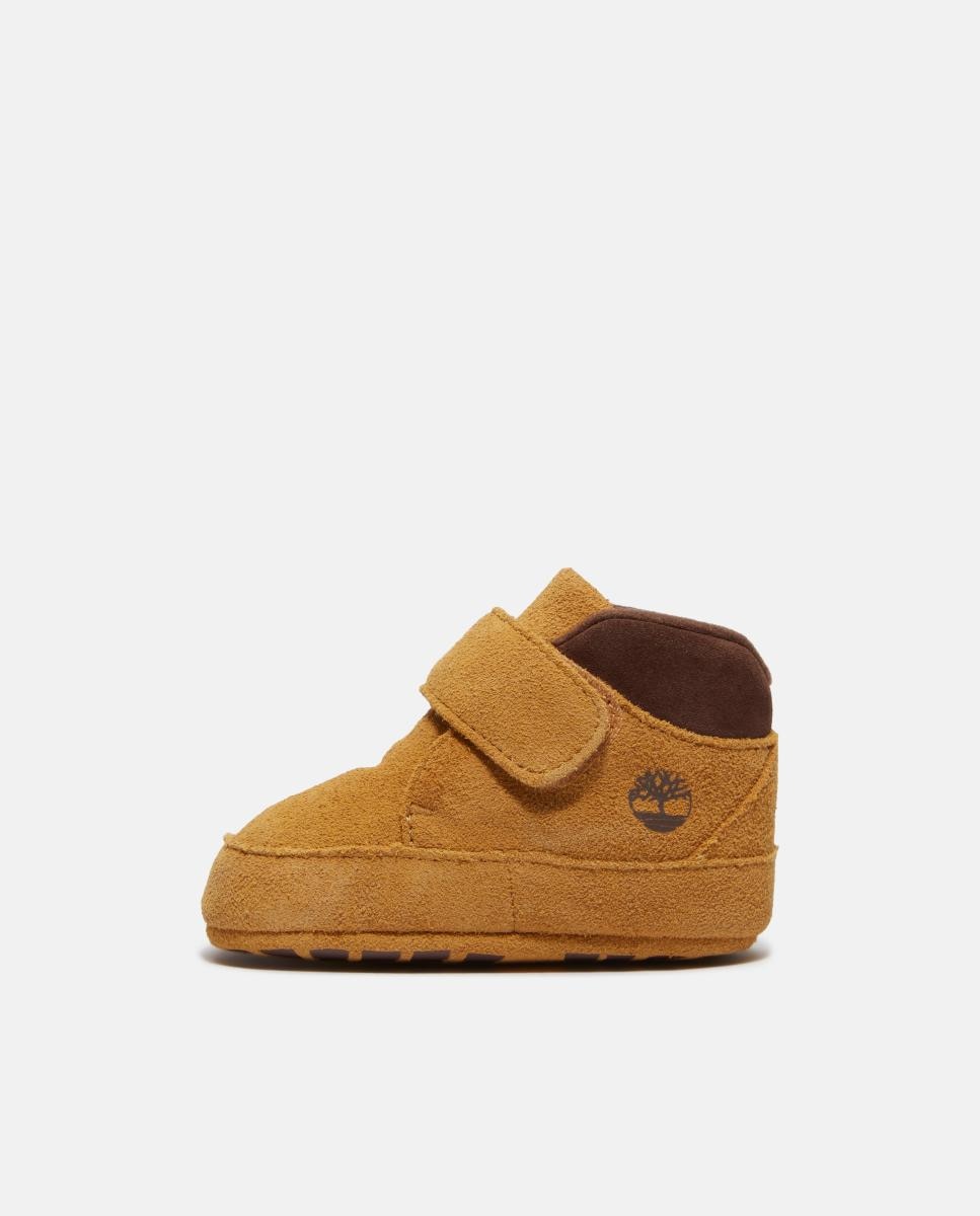 Patucos tipo botita con cierre adherente para bebé - Timberland - Mostaza Mostaza-8