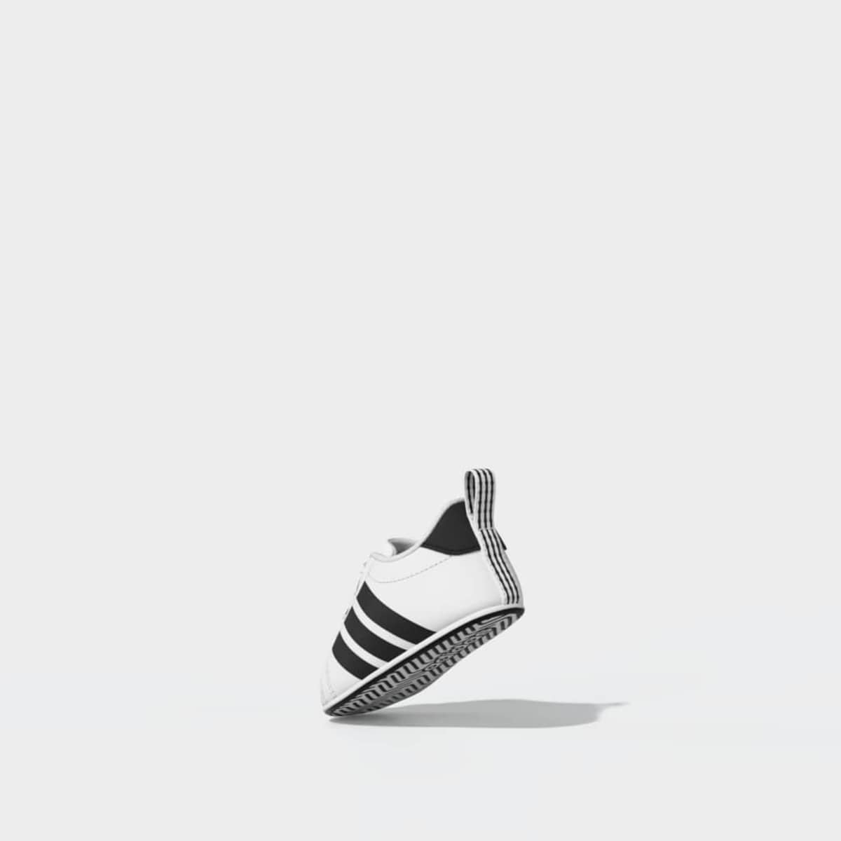 Botas de Tricot Grand Court Crib adidas Branco-11