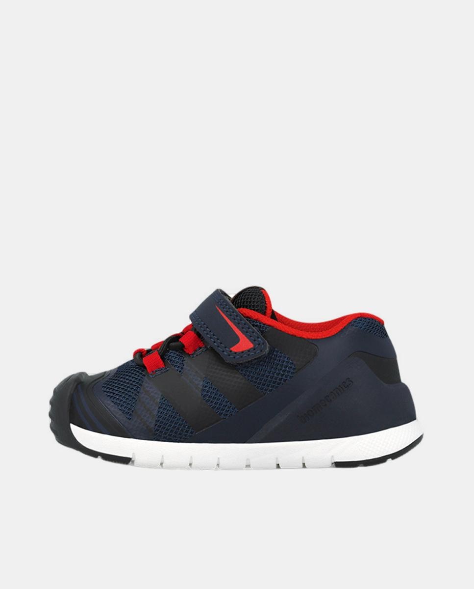 Sapatilhas com Elástico e Velcro Azul-marinho-5