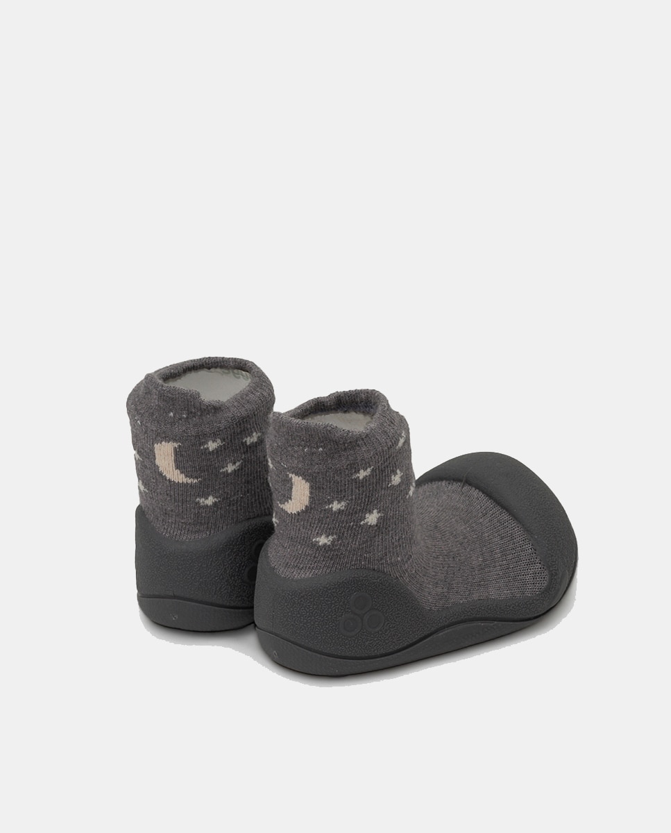 Botas de Tricot de Bebé Attipas Cinzento-3